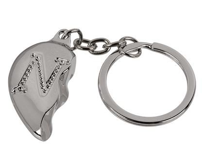 Metal Keychain, Broken Heart,