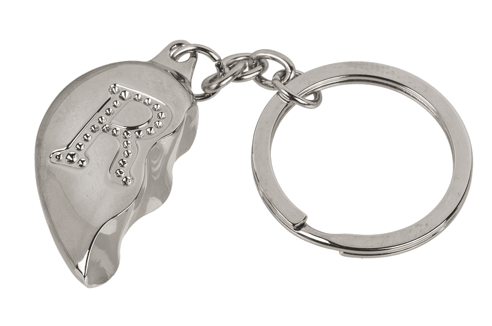 Metal Keychain, Broken Heart,