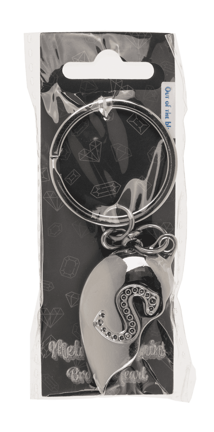 Metal Keychain, Broken Heart,