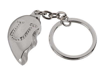 Metal Keychain, Broken Heart,