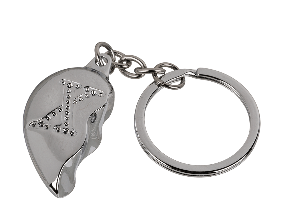Metal Keychain, Broken Heart,
