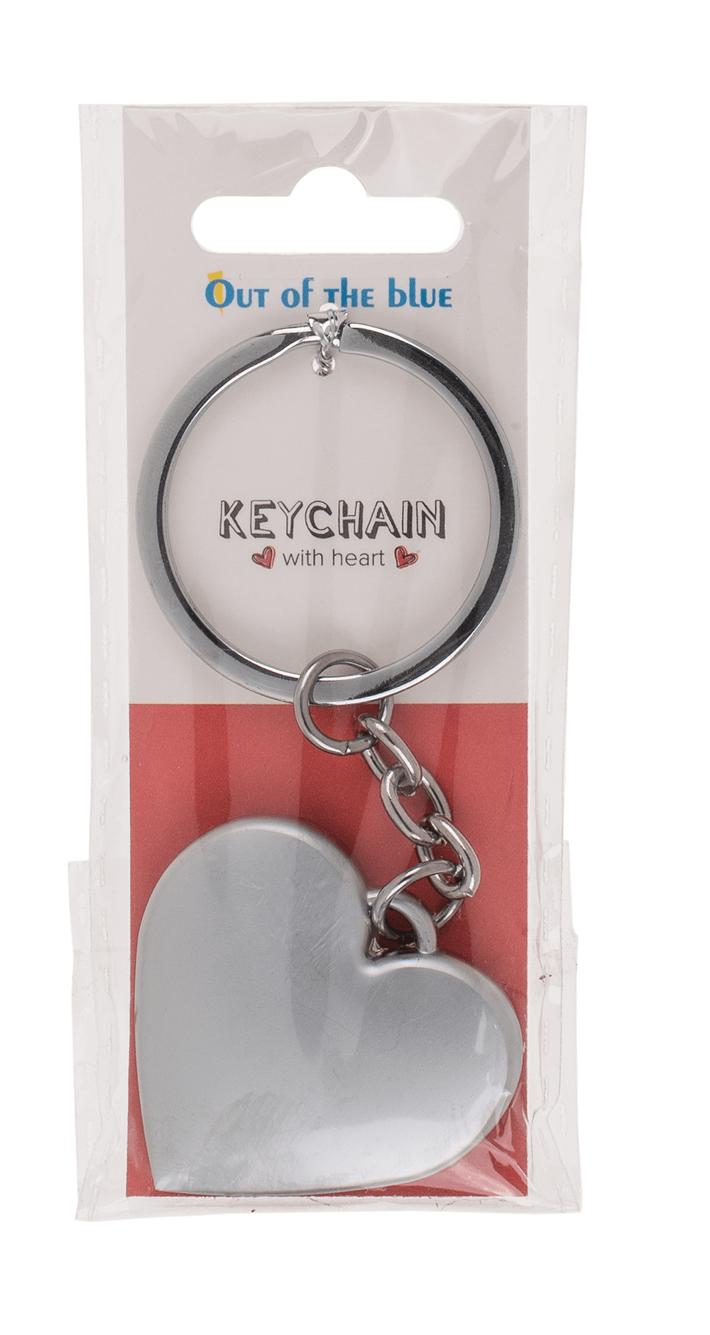 Metal Keychain, Heart,