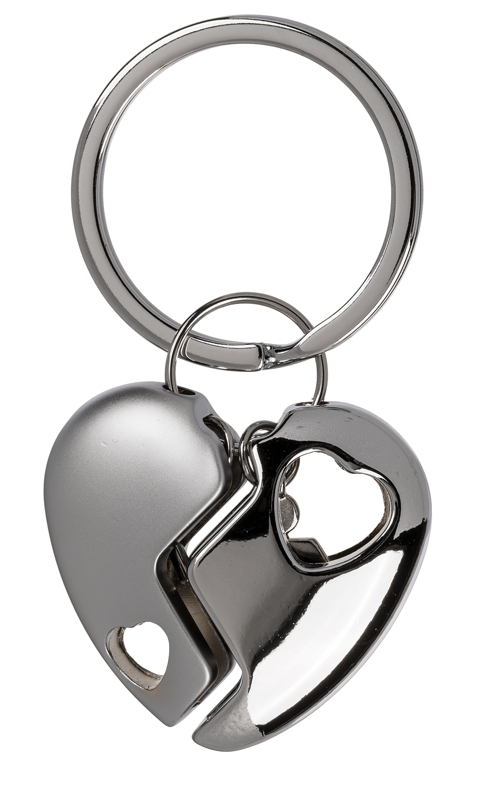 Metal Keychain, Heart,
