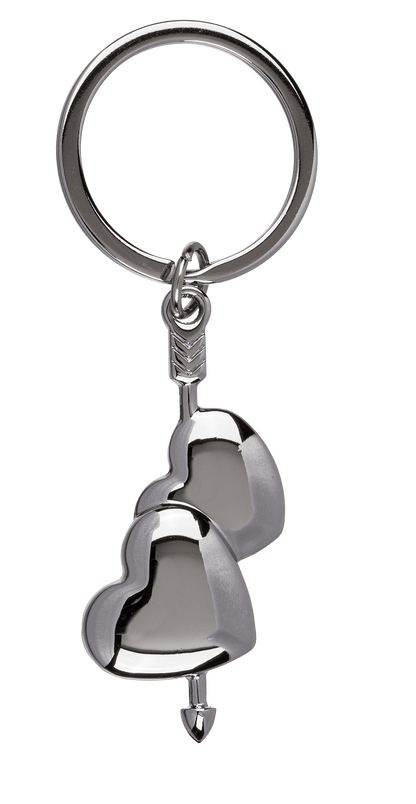 Metal Keychain, Heart,