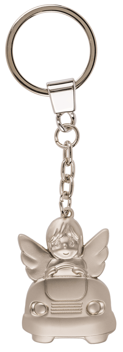 Metal keychain, Guardian Angel,