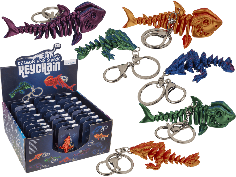 Metal keychain, 3D-Motiv.