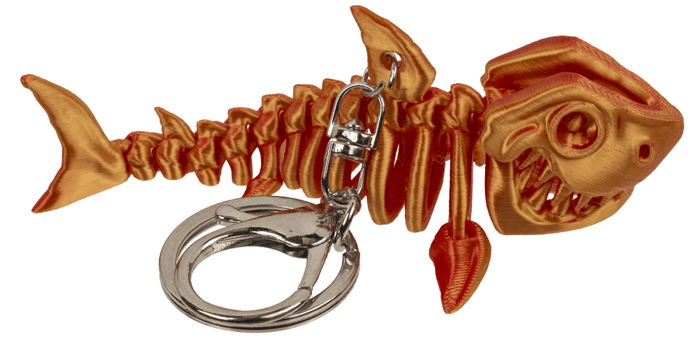 Metal keychain, 3D-Motiv.