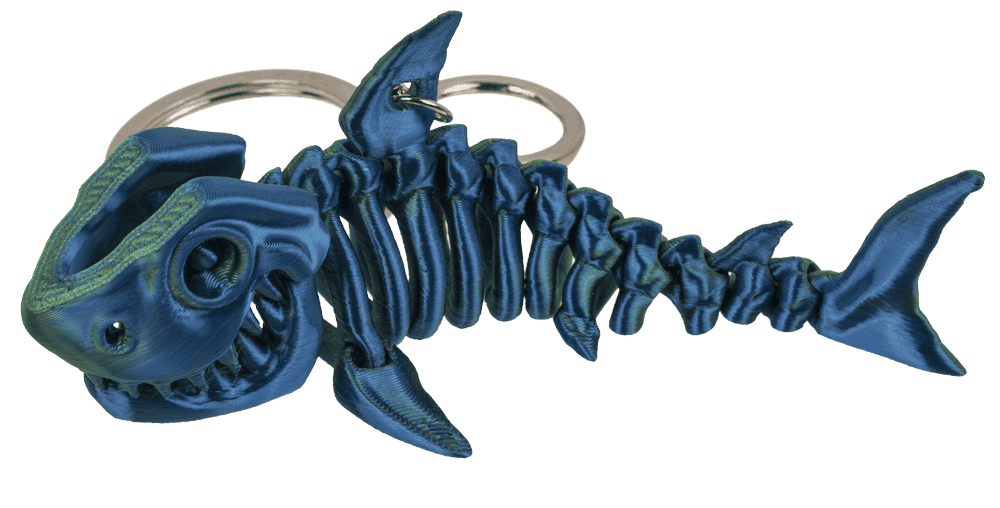 Metal keychain, 3D-Motiv.