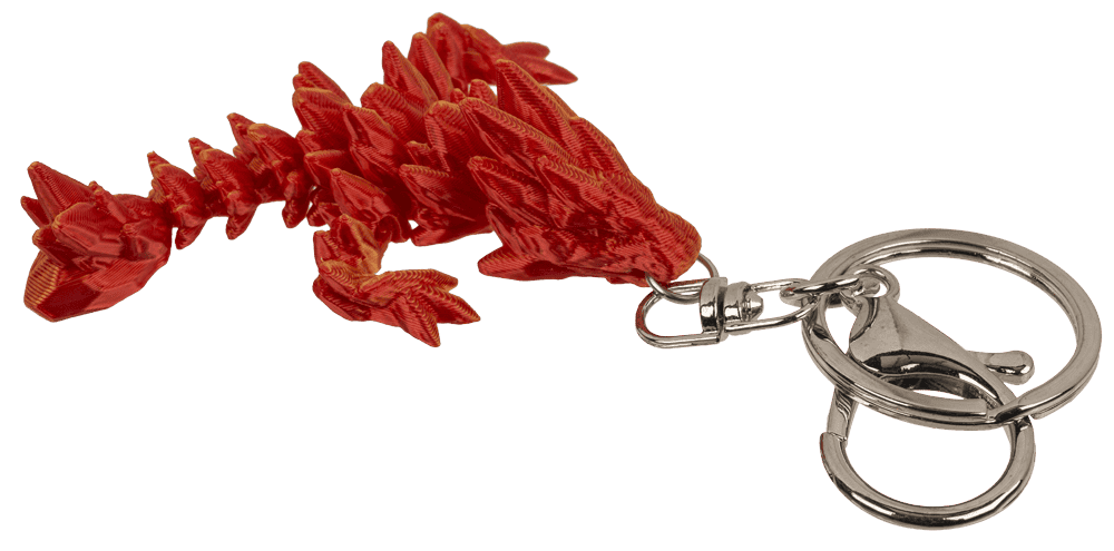 Metal keychain, 3D-Motiv.