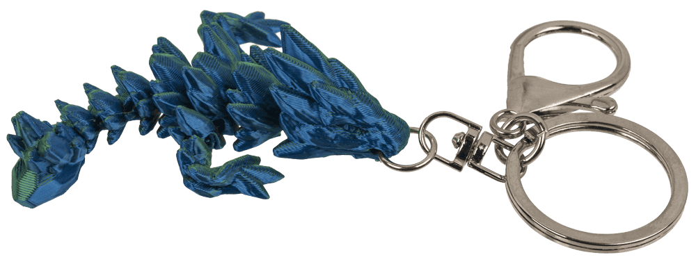 Metal keychain, 3D-Motiv.