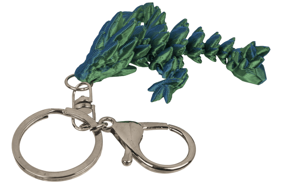 Metal keychain, 3D-Motiv.