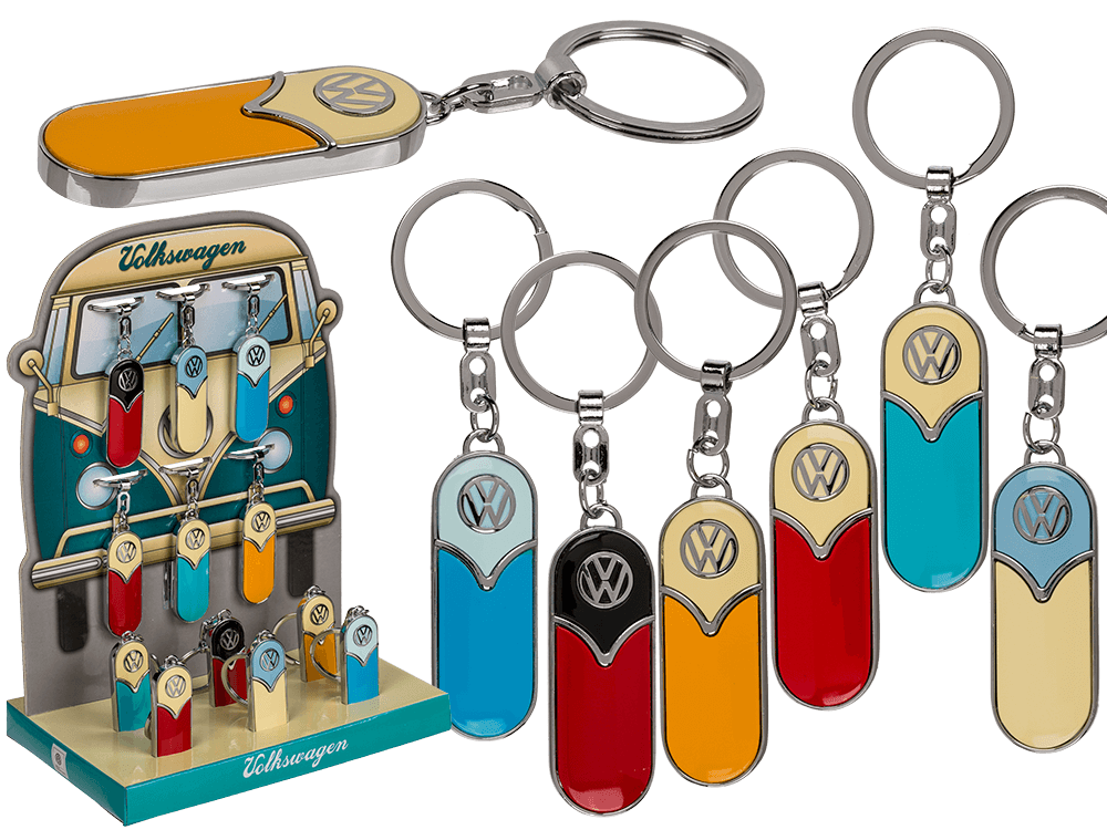Metal keychain, VW T1 Bulli