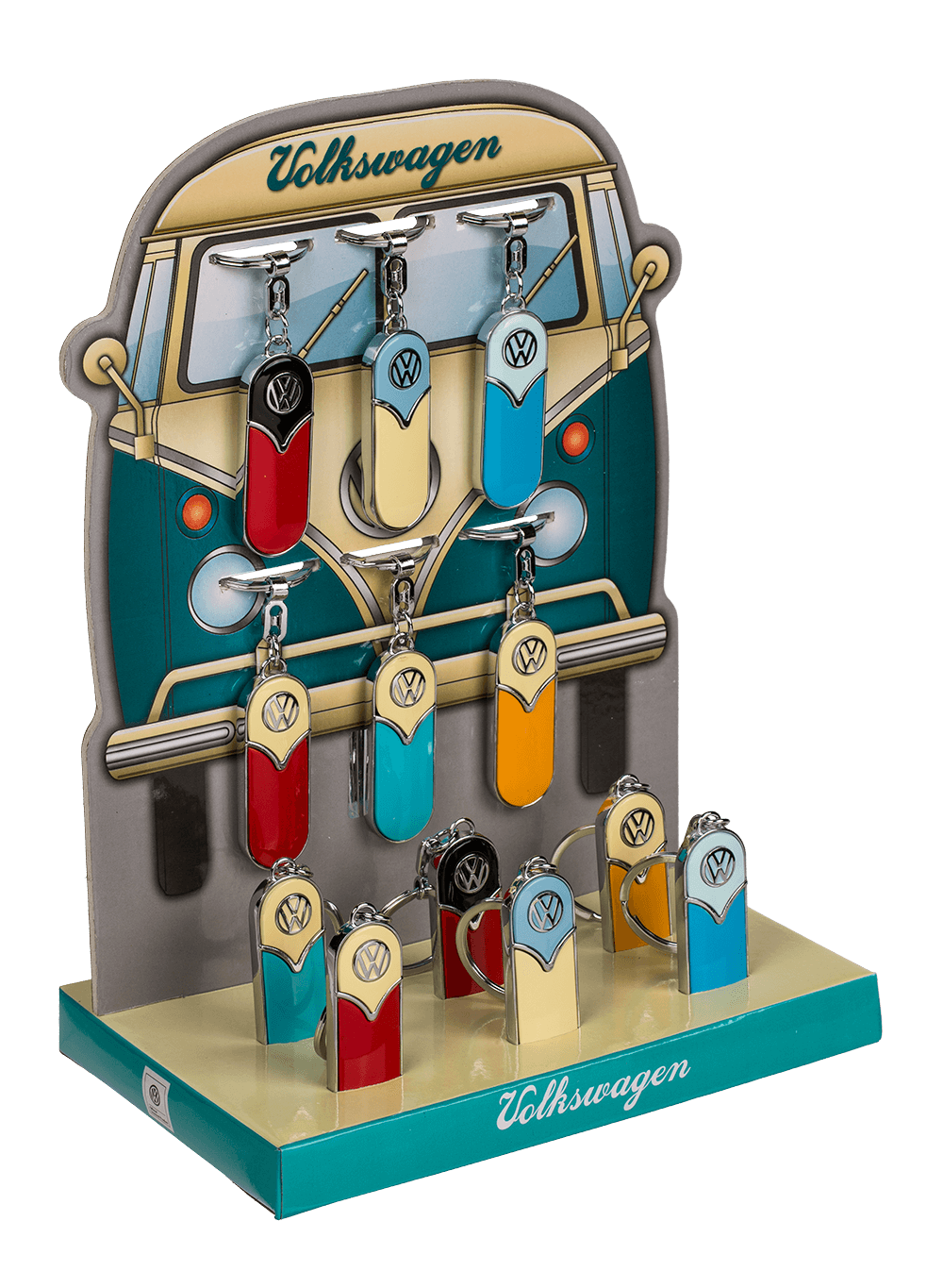 Metal keychain, VW T1 Bulli