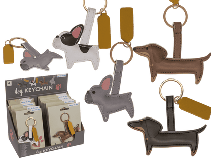 Metal keychain, Dog,