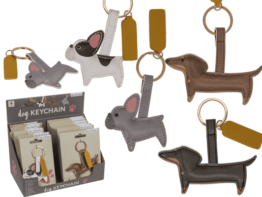 Metal keychain, Dog,