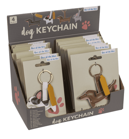 Metal keychain, Dog,
