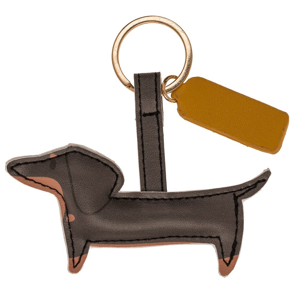 Metal keychain, Dog,