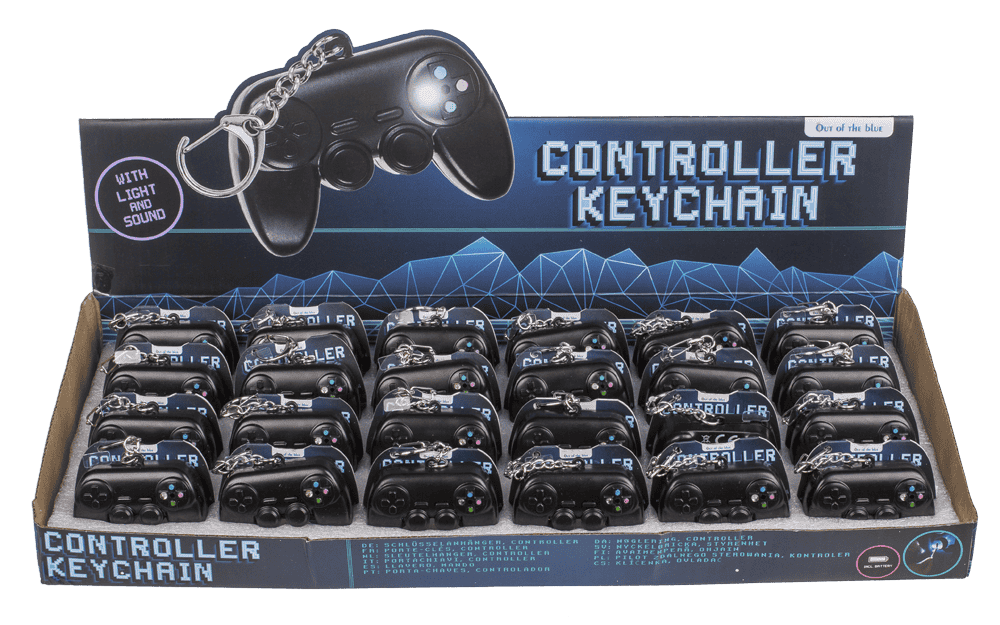 Metal keychain, Controller,