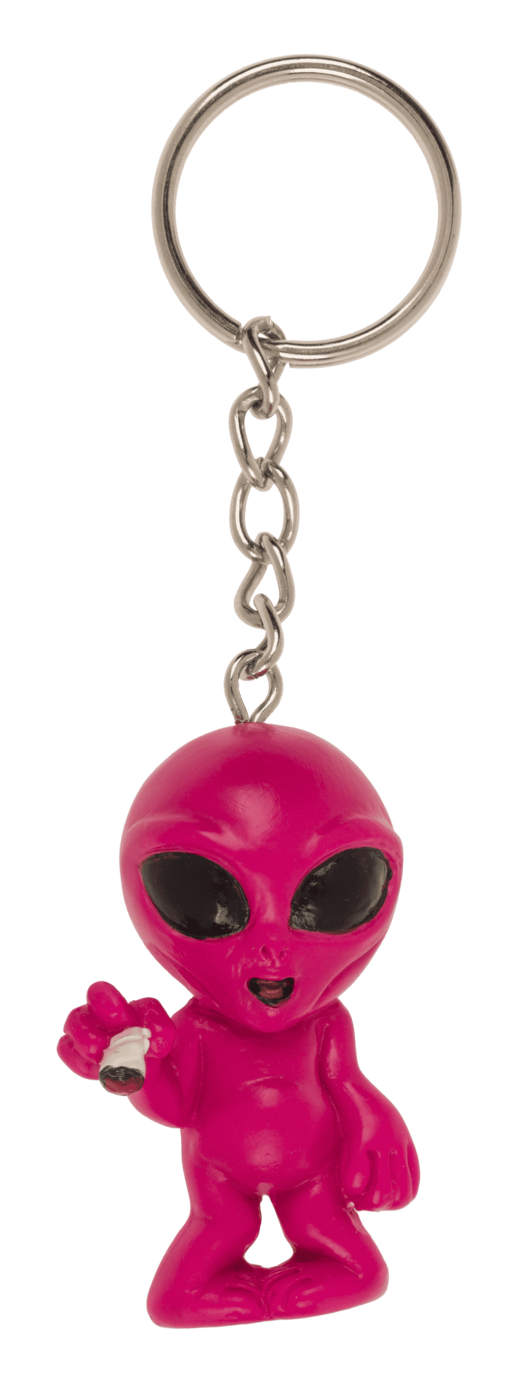 Metal key chain, Alien with Joint,