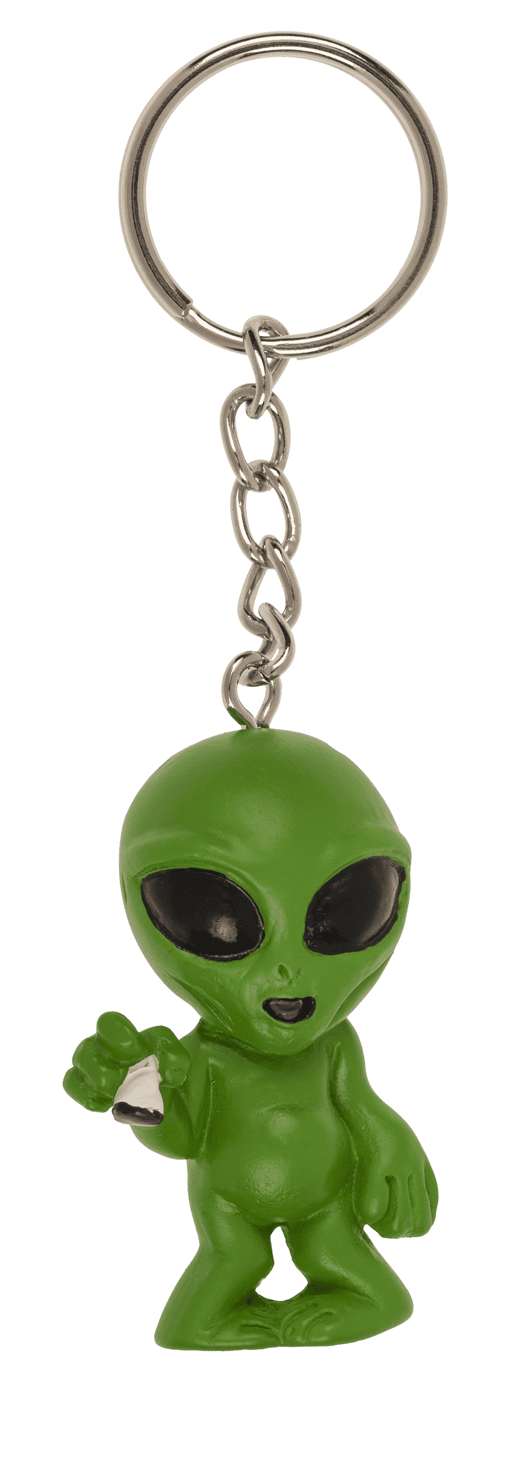 Metal key chain, Alien with Joint,