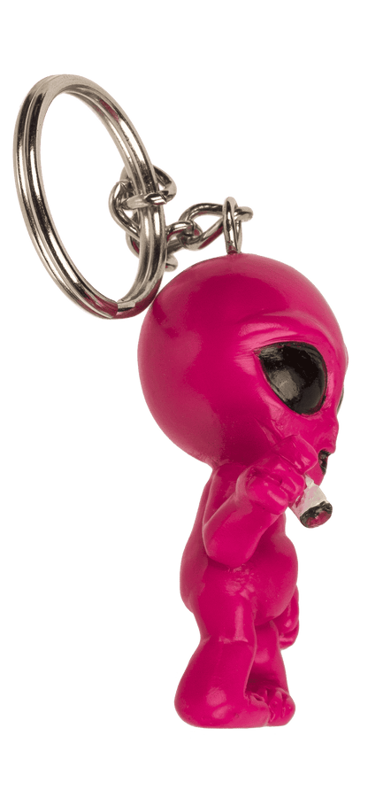 Metal key chain, Alien with Joint,