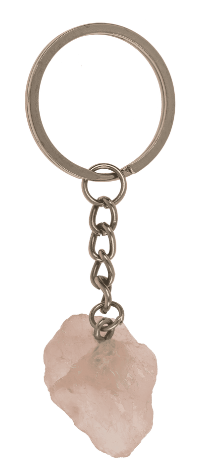 Metal keychain, Chakra Chystals,