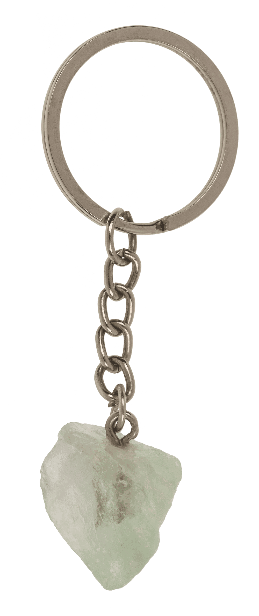 Metal keychain, Chakra Chystals,