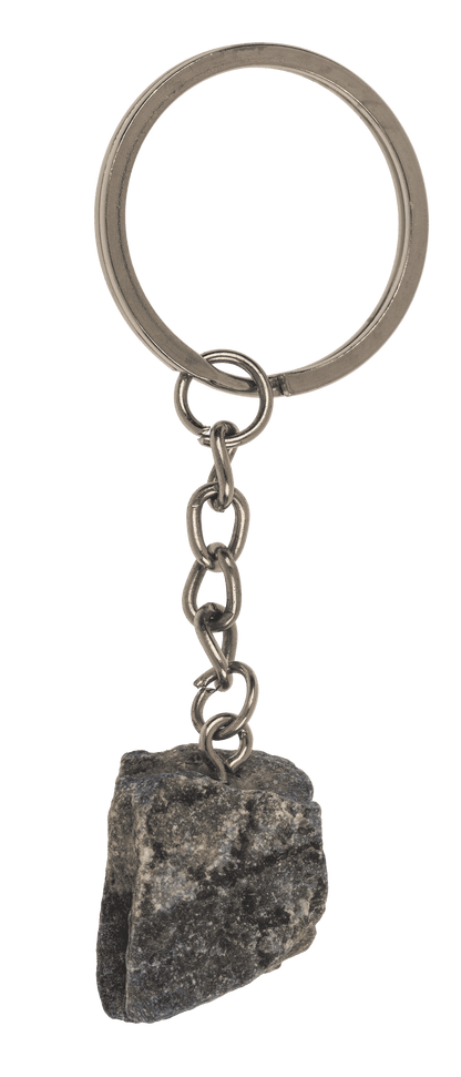 Metal keychain, Chakra Chystals,