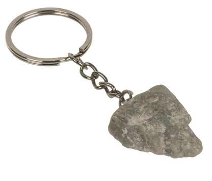 Metal keychain, Chakra Chystals,