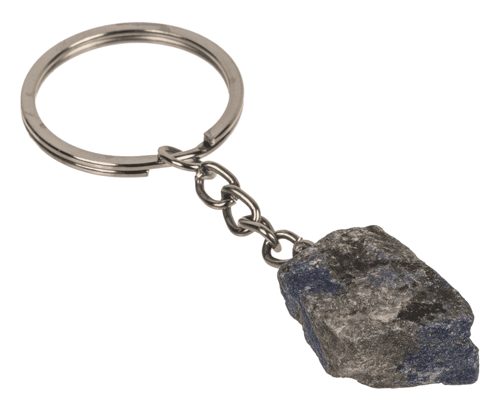 Metal keychain, Chakra Chystals,