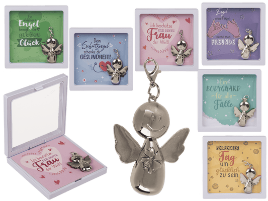 Angel Keychain, 3,6 x 4,5 x 0,7 cm,