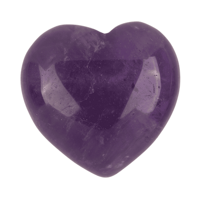 Gem stone, heart, 2,5 cm,