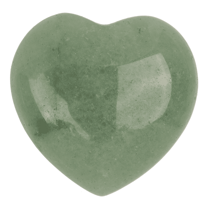 Gem stone, heart, 2,5 cm,
