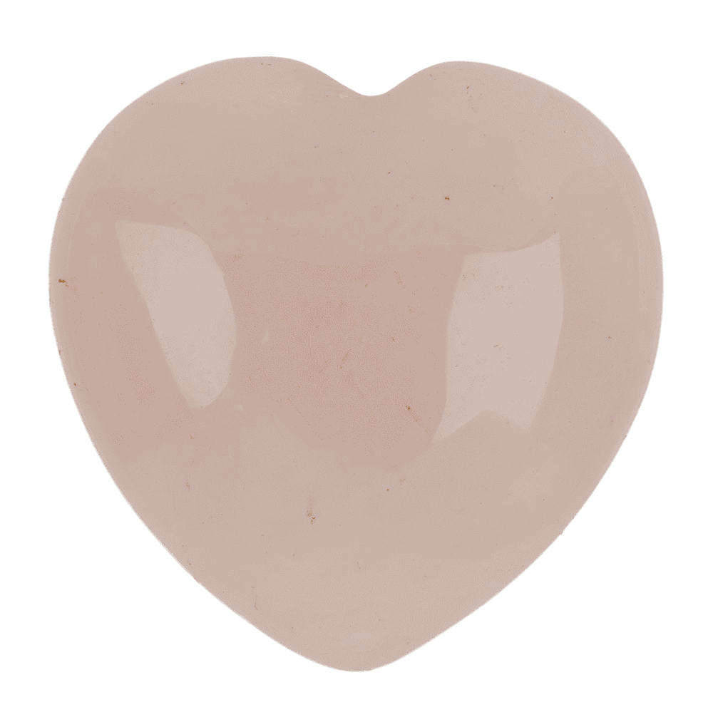 Gem stone heart, 4 cm,