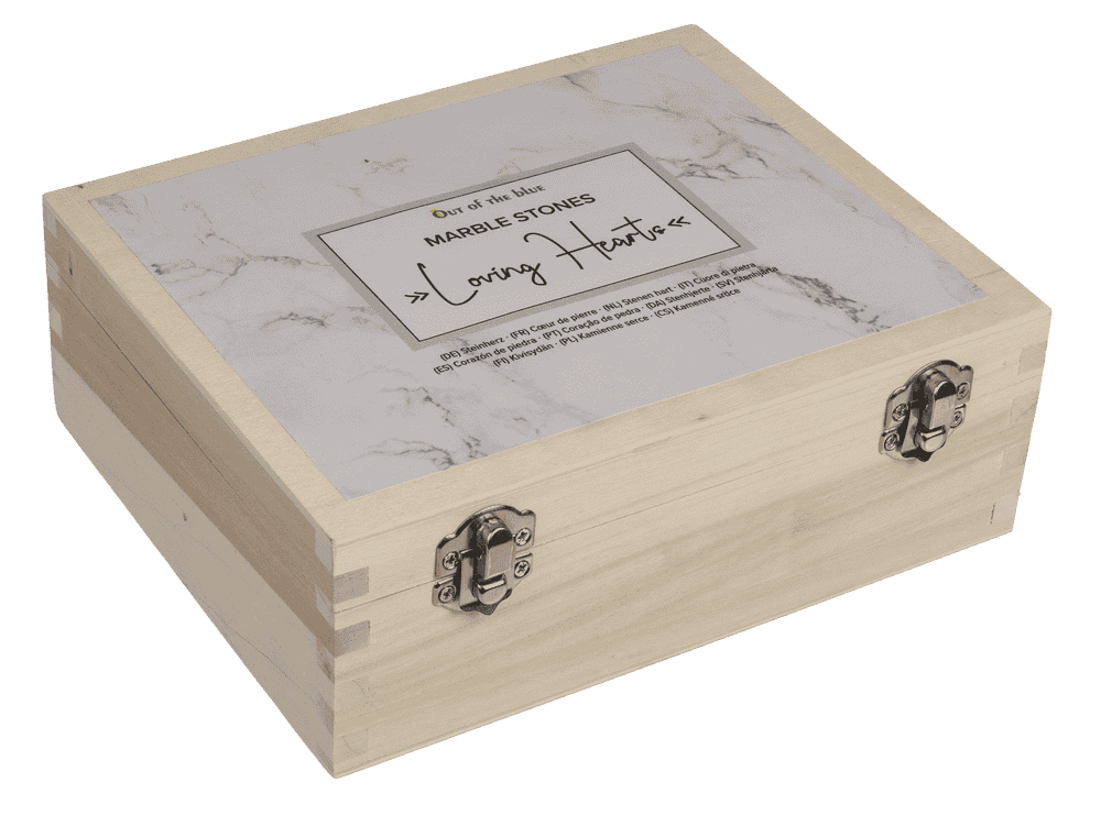 Loving Hearts, made of marble,