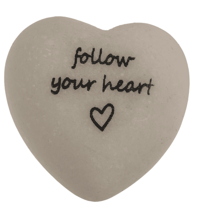 Loving Hearts, made of marble,