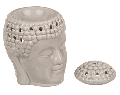 Oil burner, Buddha, with removeable lid,