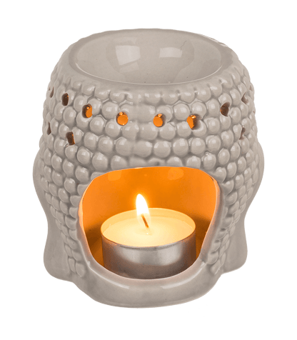 Oil burner, Buddha, with removeable lid,