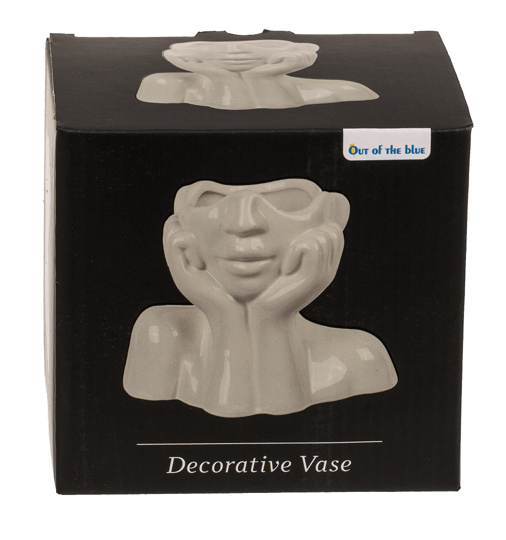 Ceramic vase, Face,