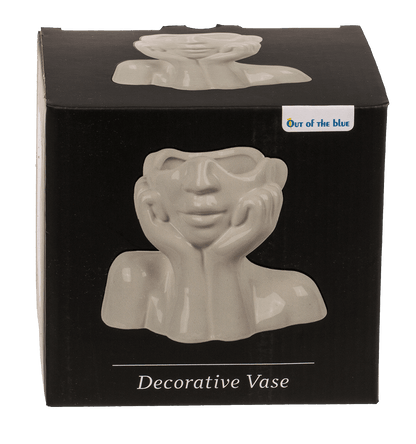 Ceramic vase, Face,