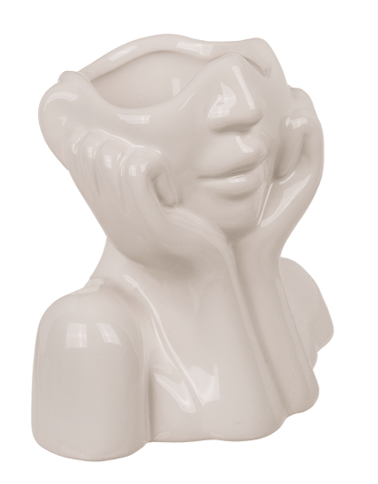 Ceramic vase, Face,