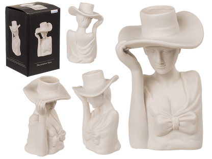 Ceramic vase, Elegant Lady,
