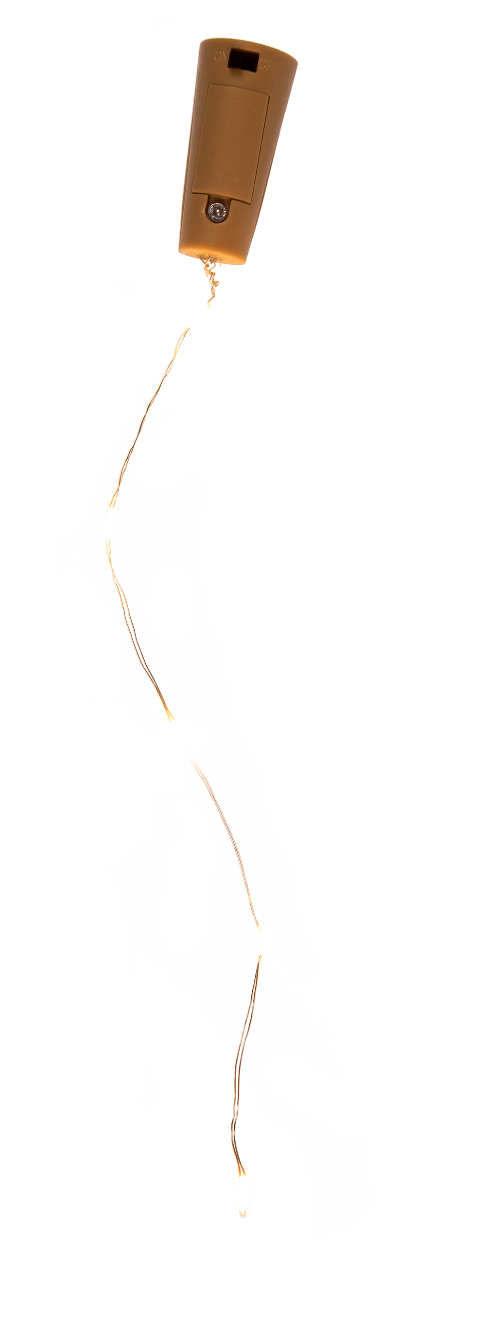 Bottle cap light with 5 warm white LED (including,