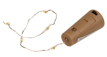 Bottle cap light with 5 warm white LED (including,