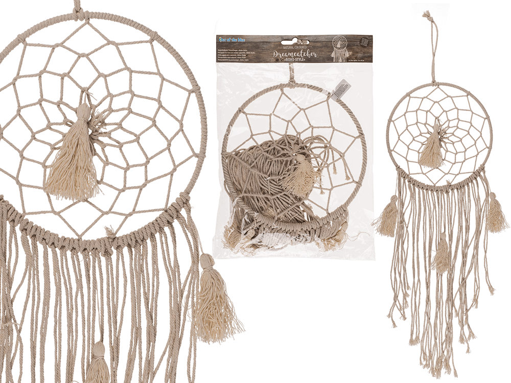 Nature coloured Dreamcatcher, Boho Style,
