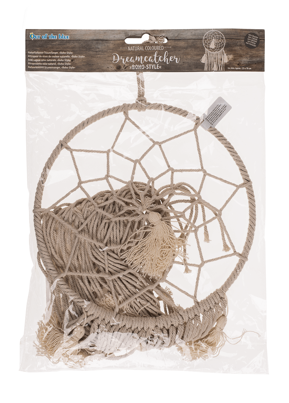 Nature coloured Dreamcatcher, Boho Style,