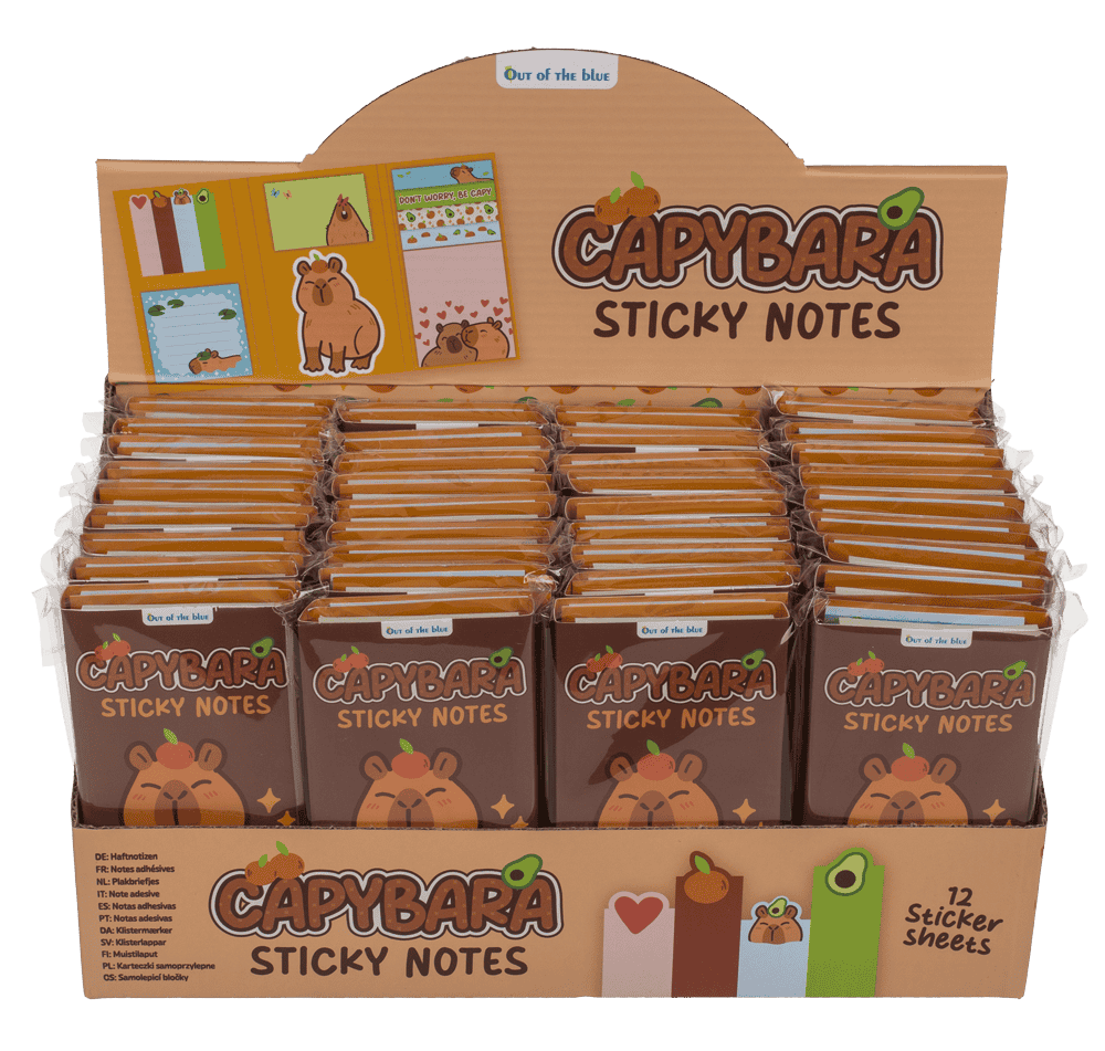 Sticky notes, Capybara