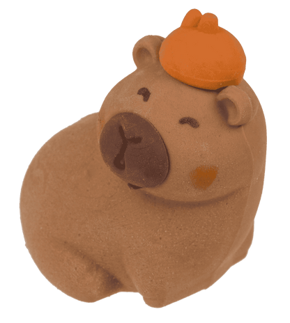 Eraser, Capybara, approx. 3,5 x 2 cm,