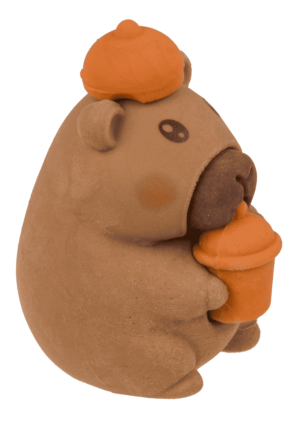 Eraser, Capybara, approx. 3,5 x 2 cm,