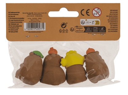 Eraser, Capybara, approx. 3,5 x 2 cm,